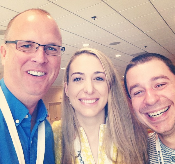 Podcaster Sandwich. Joe & Andrew - awesome gents!