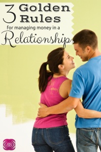It's taken hubs and I a long time to develop the way we manage money together. Managing money in a relationship takes time, commitment, and communication. It's not easy, especially when there are two different people who might have different tastes, wants, and needs. https://www.momsgotmoney.com/2015/02/12/3-golden-rules-managing-money-relationship/