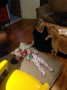 Frugal Hound enjoys bedtime stories