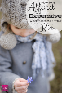 How to Afford Expensive Winter Clothes For Your Kids 
